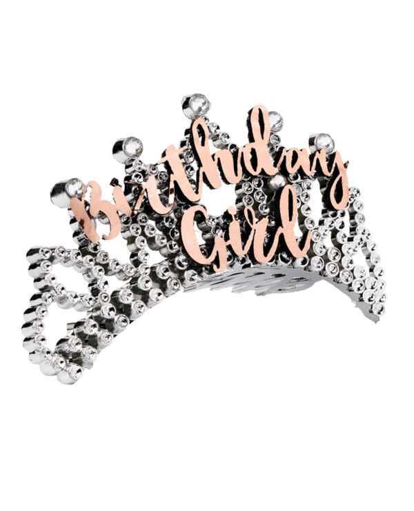 Birthday Girl Tiara - Rose Gold - Image 2