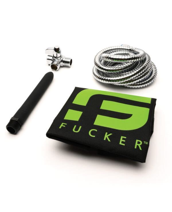 Sport Fucker Shower Kit 6" - Black - Image 3