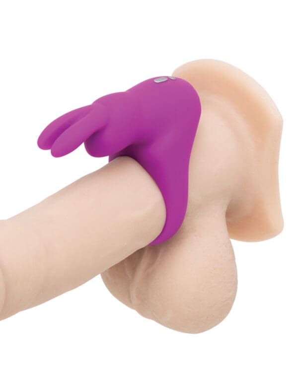Happy Rabbit Rechargeable Cock Ring - Purple - Image 3