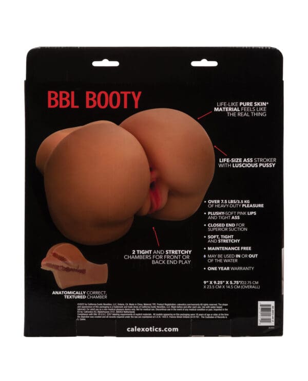 Stroke It BBL Booty - Brown - Image 2