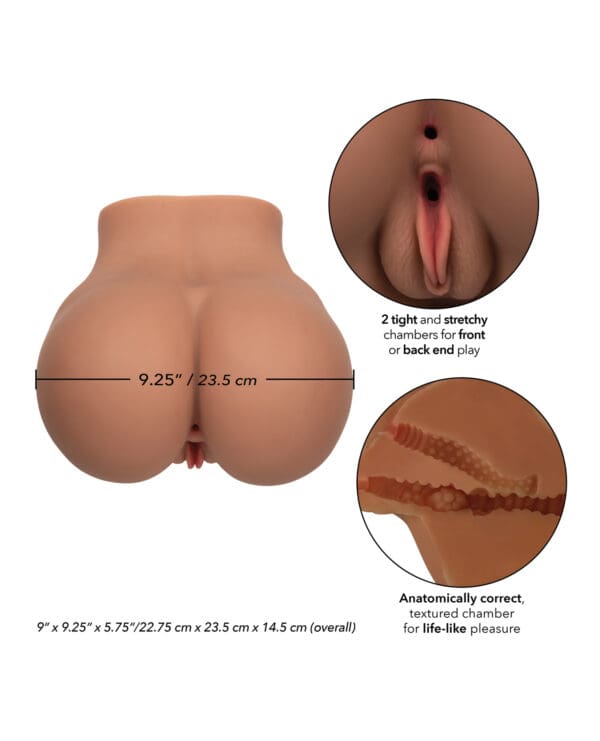 Stroke It BBL Booty - Brown - Image 5