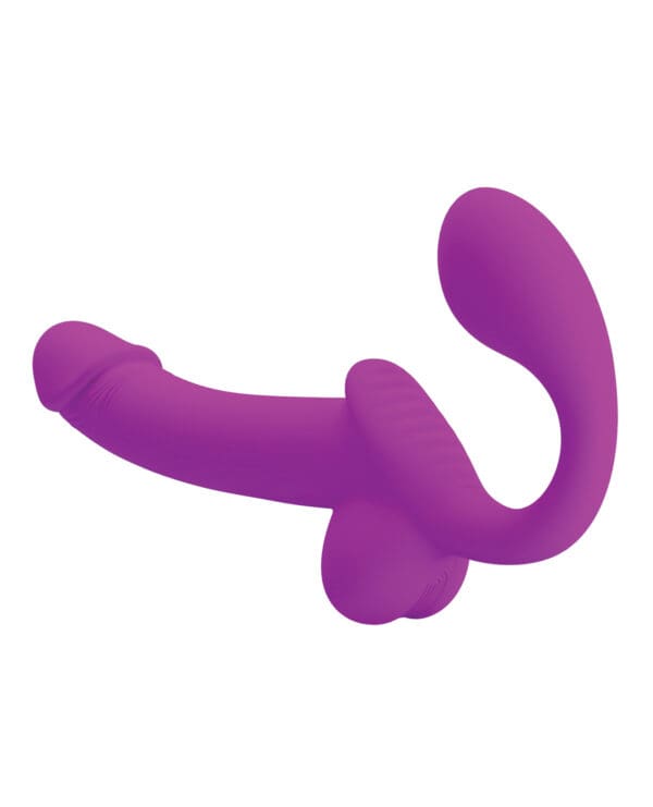 Pretty Love Kelpie Squirting Strapless Strap On - Fuchsia - Image 4