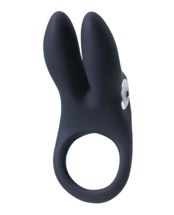 VeDO Sexy Bunny Rechargeable Ring - Just Black - Image 2