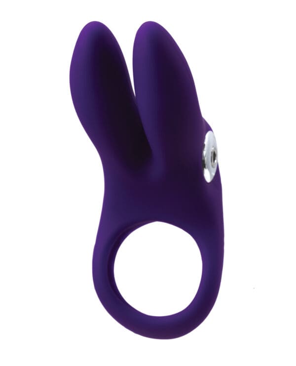 VeDO Sexy Bunny Rechargeable Ring - Deep Purple - Image 2