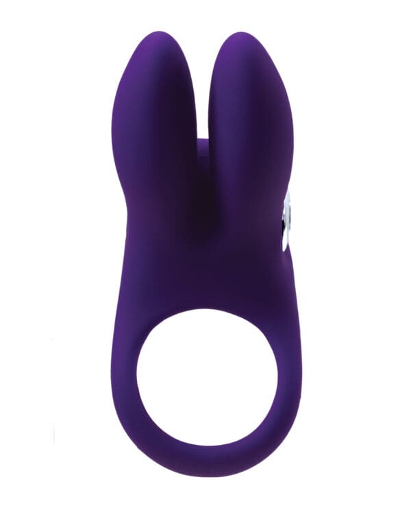 VeDO Sexy Bunny Rechargeable Ring - Deep Purple - Image 3