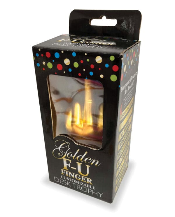 Golden F-U Finger Trophy - Image 2