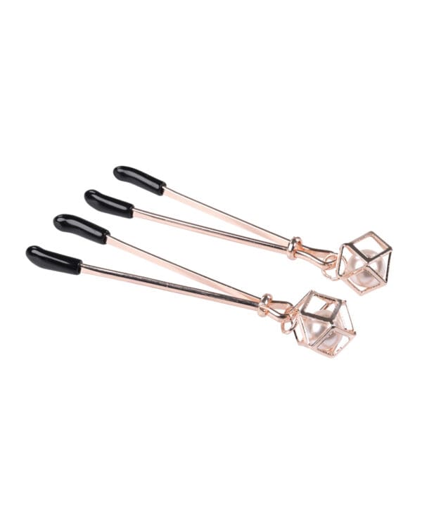 Sex & Mischief Brat Pearl Nipple Clips - Image 4