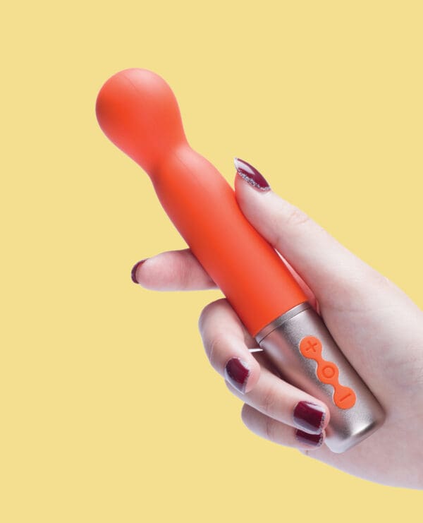 The Naughty Collection Interchangeable Heads Vibrator - Coral Bundle - Image 2