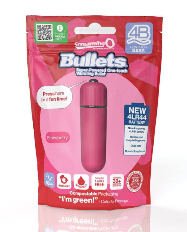 Screaming O 4B Bullet - Strawberry - Image 4