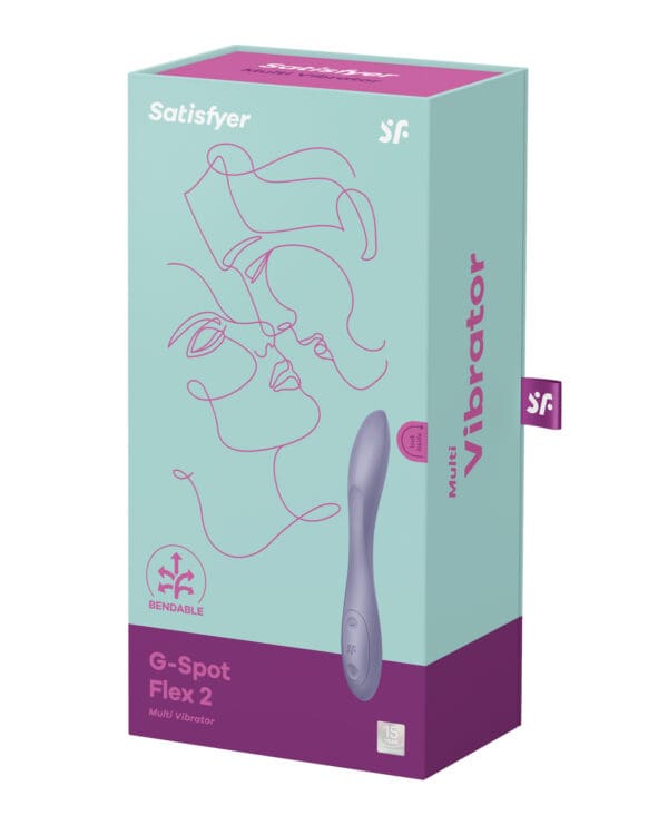 Satisfyer G Spot Flex 2 - Dark Violet - Image 5