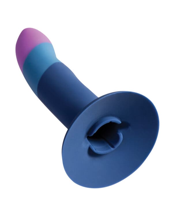 ROMP Piccolo 3 Color 5.5" Dildo Pegging Kit - Blue - Image 3