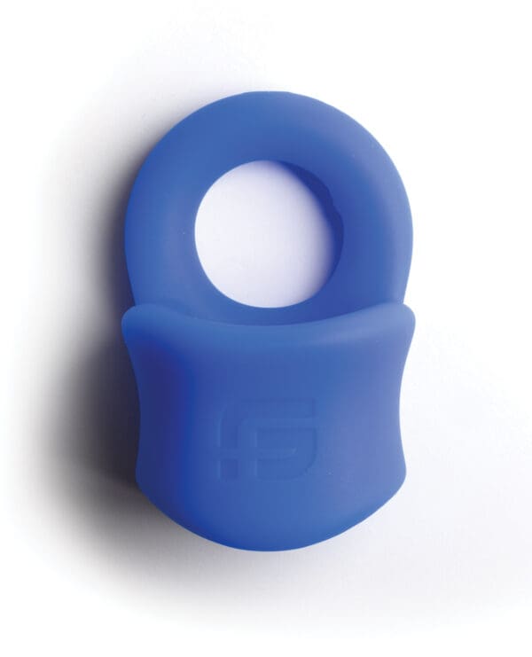 Sport Fucker Silicone Baller Ring - Blue - Image 2