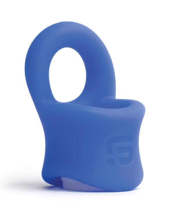 Sport Fucker Silicone Baller Ring - Blue - Image 3