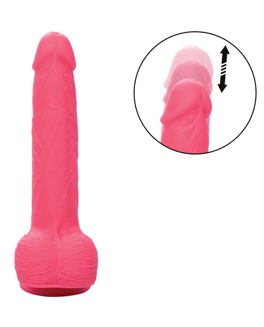 Silicone Studs Rechargeable Rumbling & Thrusting Vibrator - Image 3