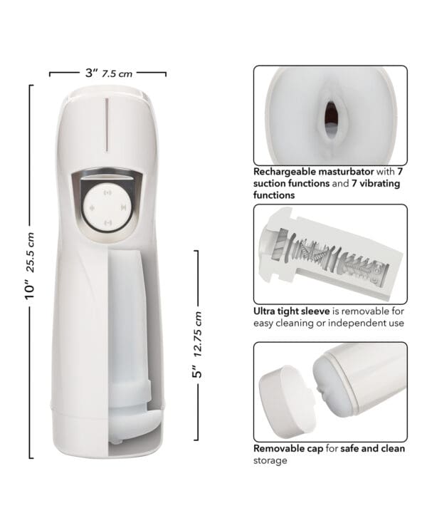 Optimum Power Lifelike Pulsar Stroker Masturbator - Image 3