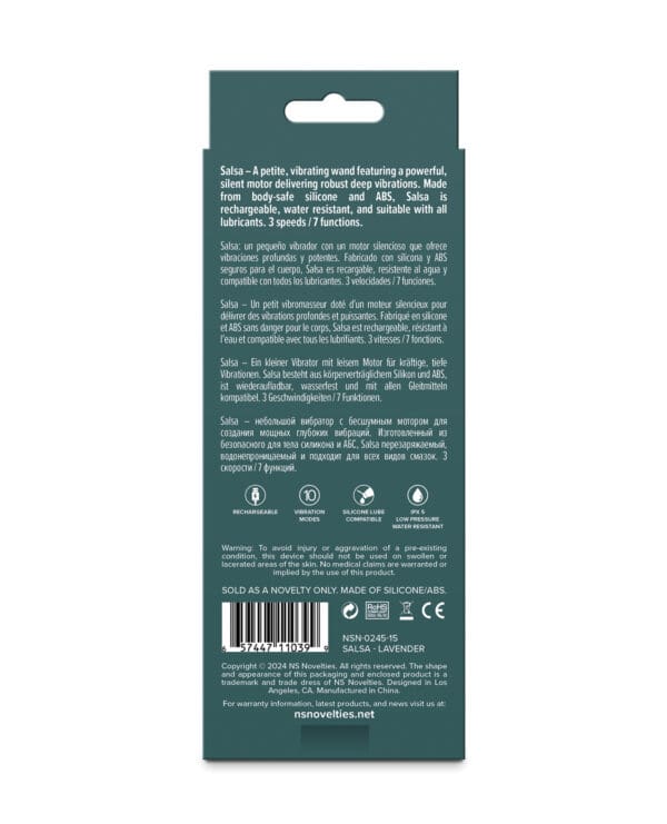Lust-n-Dream Salsa Wand - Lavender - Image 4