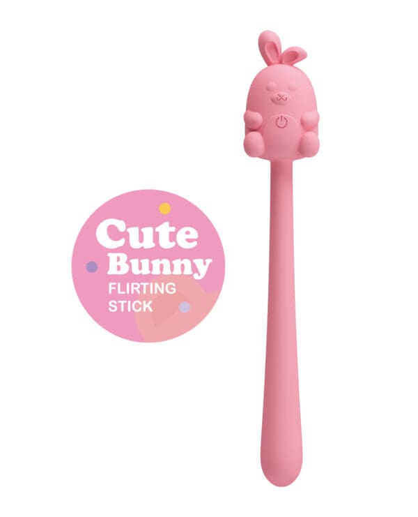 Pretty Love Cute Bunny Flirting Stick - Pink - Image 2