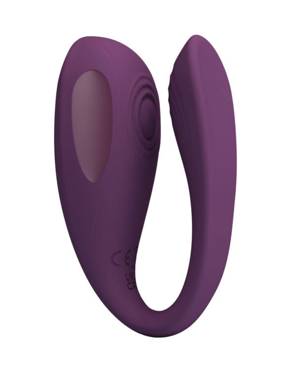 Pretty Love Aari Thumping Dual Vibrator - Purple - Image 3