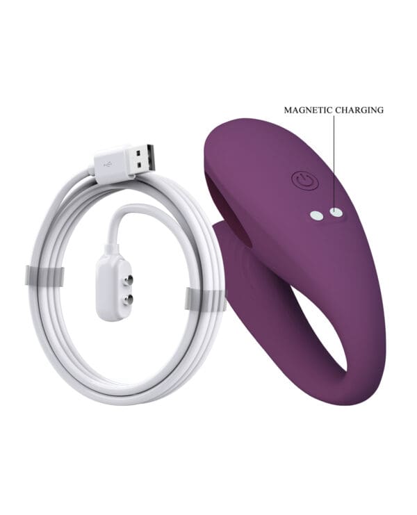 Pretty Love Aari Thumping Dual Vibrator - Purple - Image 5