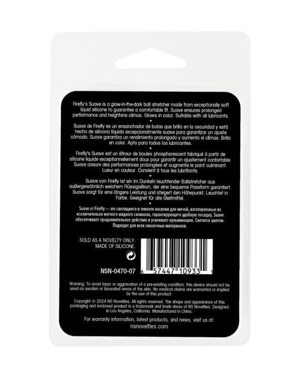 Firefly Glow in the Dark Suave Ball Stretcher - White - Image 5