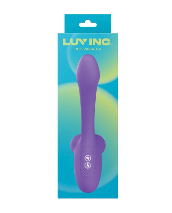 Luv Inc. Poseable Duo Vibrator - Purple - Image 4
