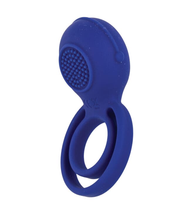 Cockpower Ultimate Vibrating Cock Ring - Blue - Image 3