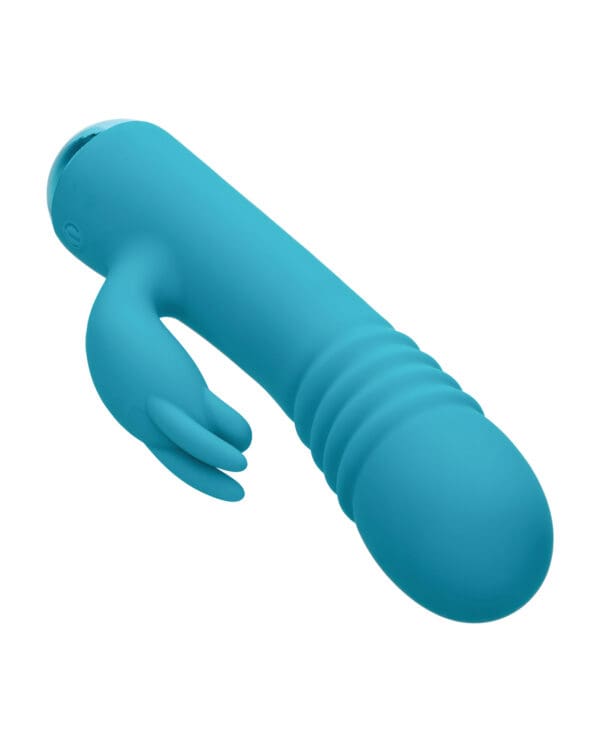 Thicc Chubby Thrusting Tickler - Aqua - Image 3