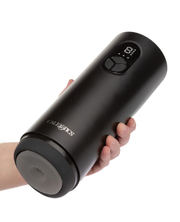 Bionic Vibro Stroker w/Oscillation & Suction - Black - Image 5