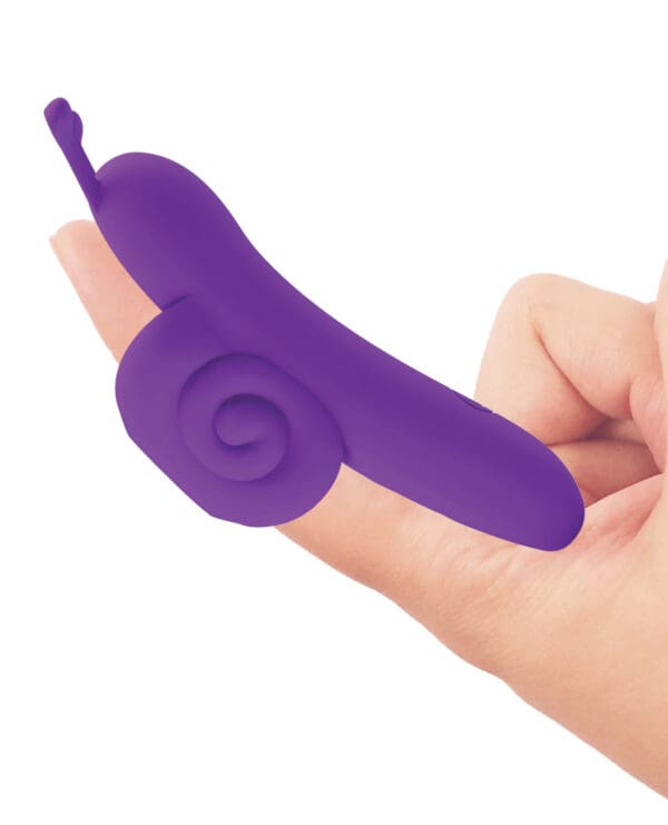 Pretty Love Snail Honey Finger Vibe - Purple - Image 4