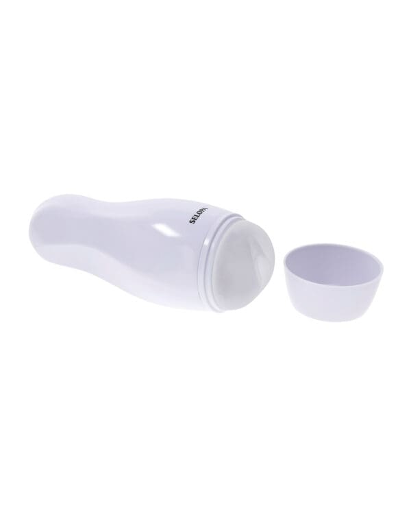 Selopa Pleasure Can Stroker - White - Image 3