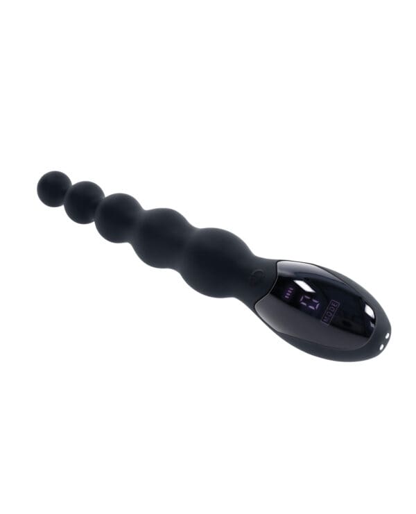 Zero Tolerance Backdoor Baton Beaded Anal Vibrator - Black - Image 3