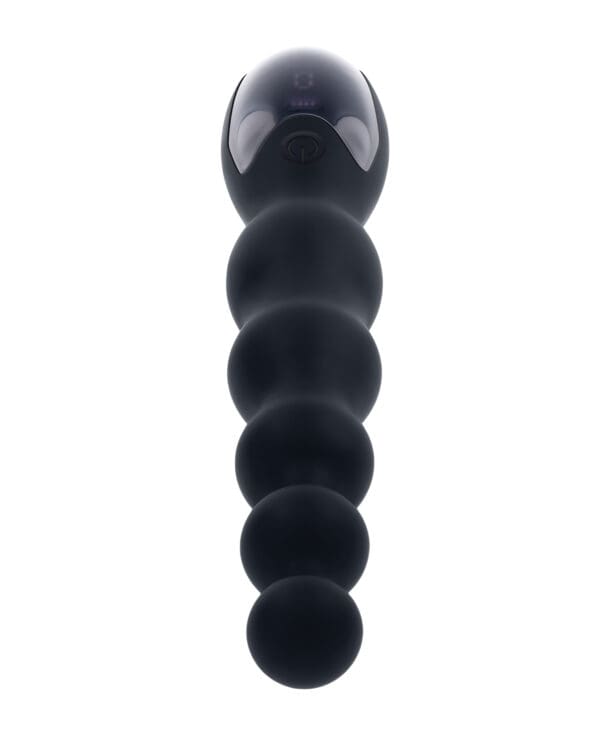 Zero Tolerance Backdoor Baton Beaded Anal Vibrator - Black - Image 4