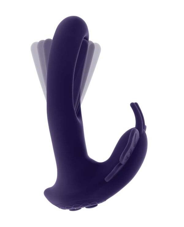 Evolved Lord of the Wings Flapping & Vibrating Stimulator - Purple - Image 4