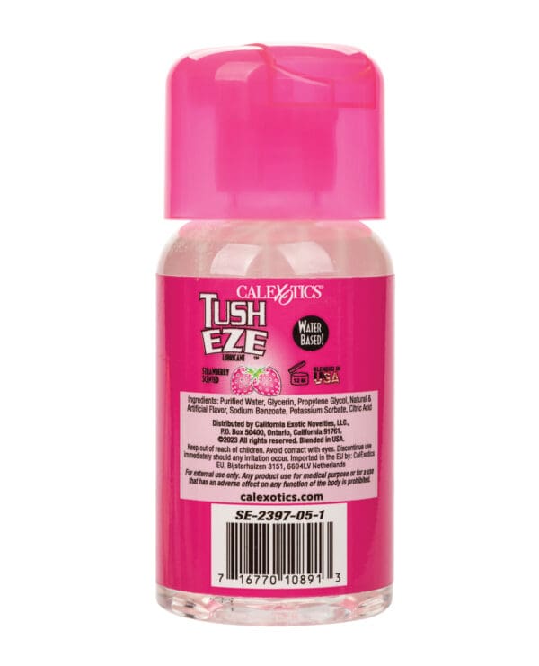 Tush Eze Strawberry Scented Lubricant - 6 oz - Image 3