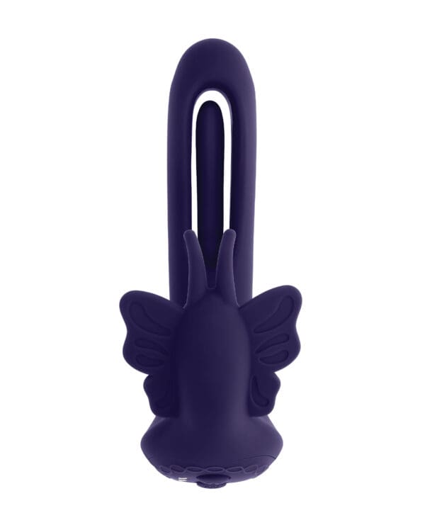 Evolved Lord of the Wings Flapping & Vibrating Stimulator - Purple - Image 5