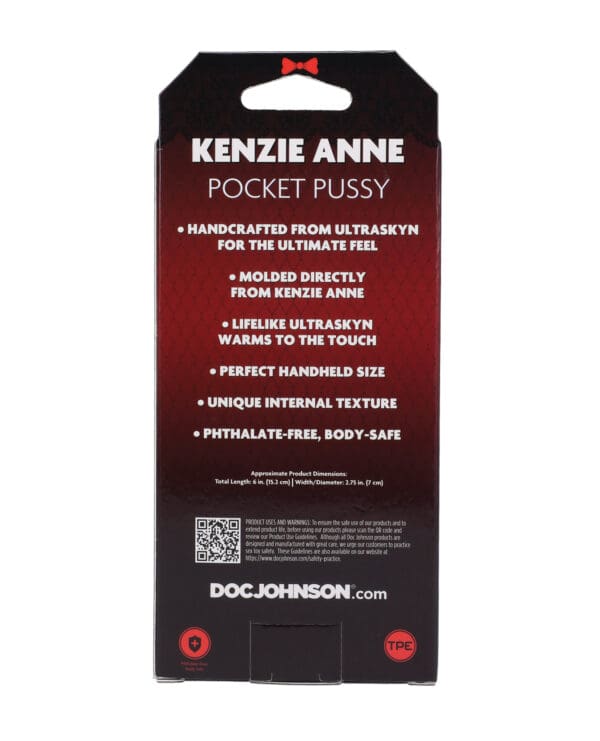 Signature Strokers ULTRASKYN Pocket Pussy - Kenzie Anne, Vanilla - Image 4