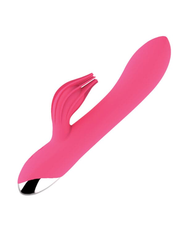 Night Queen Tickling & Fluttering Rabbit Vibe - Pink - Image 2