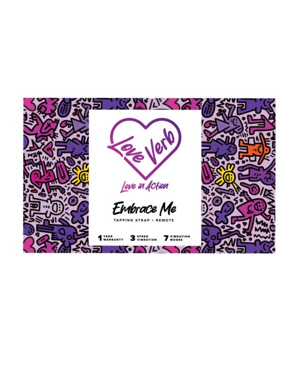 Love Verb Embrace Me Copper-Infused Tapping C-Shape - Lilac - Image 2