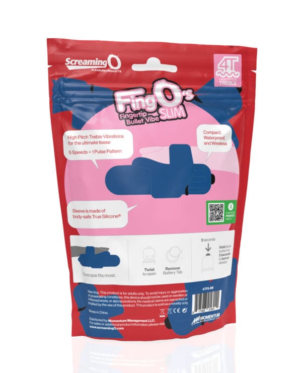 Screaming O 4T FingO Slim - Blueberry - Image 5
