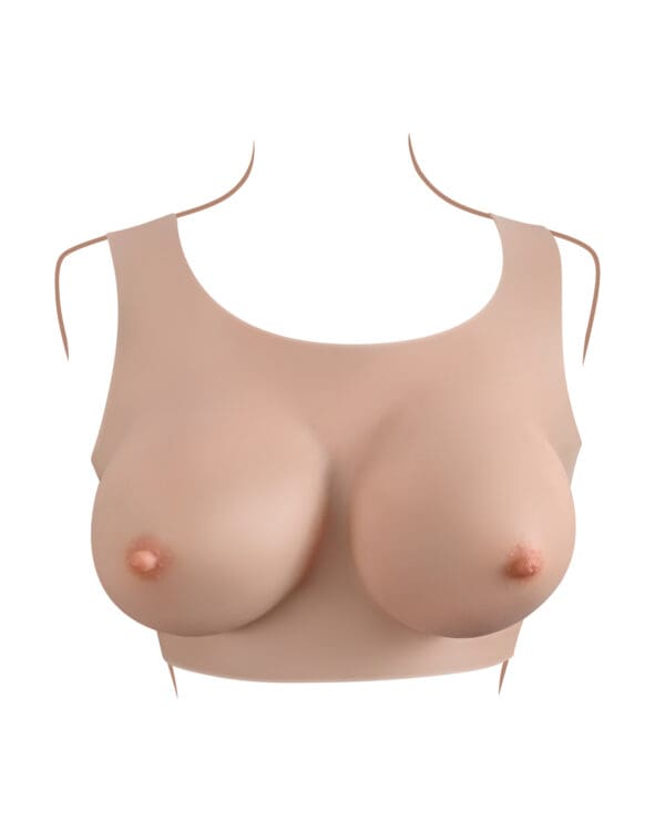 Gender X Realistic Undergarment Plate D-Cup - Light - Image 3