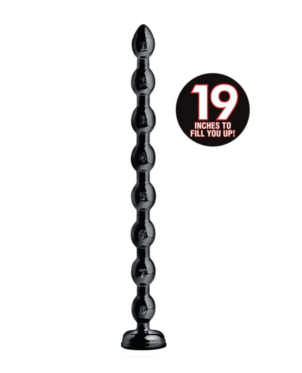 Hosed 1.5" Beaded Hose - 19" Long - Image 2