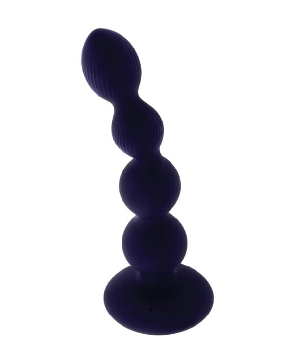 Purple Pleasure Orbit Remote Controlled Anal Vibe - Purple - Image 3
