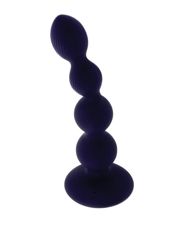 Purple Pleasure Orbit Remote Controlled Anal Vibe - Purple - Image 4