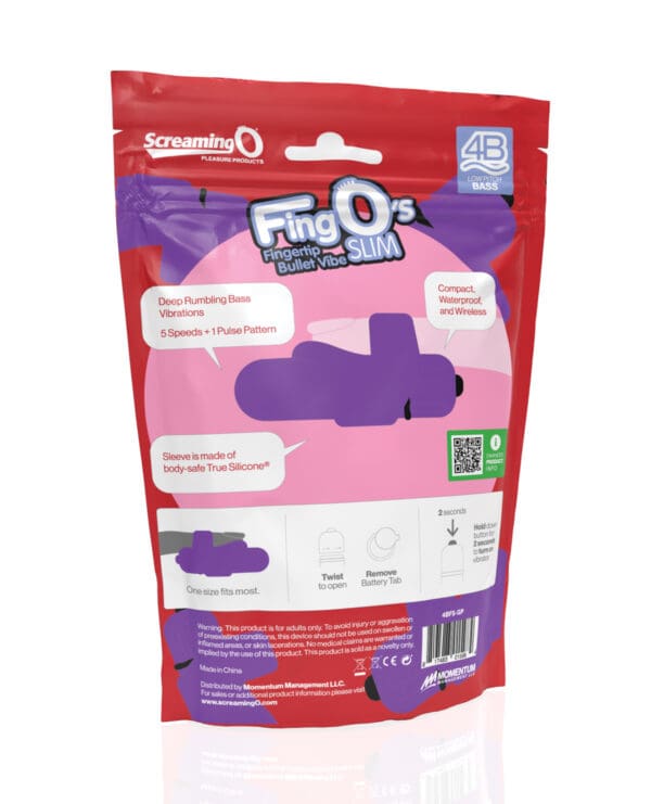 Screaming O 4B FingO Slim - Grape - Image 5