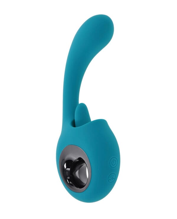 Evolved How Many Licks G-Spot Vibrator - Teal - Image 2