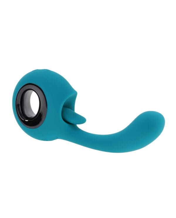 Evolved How Many Licks G-Spot Vibrator - Teal - Image 3