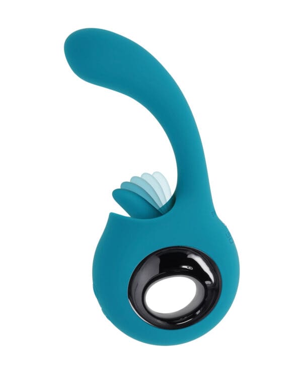 Evolved How Many Licks G-Spot Vibrator - Teal - Image 4