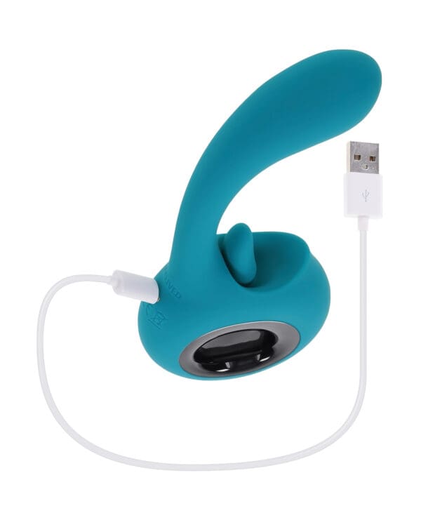 Evolved How Many Licks G-Spot Vibrator - Teal - Image 5