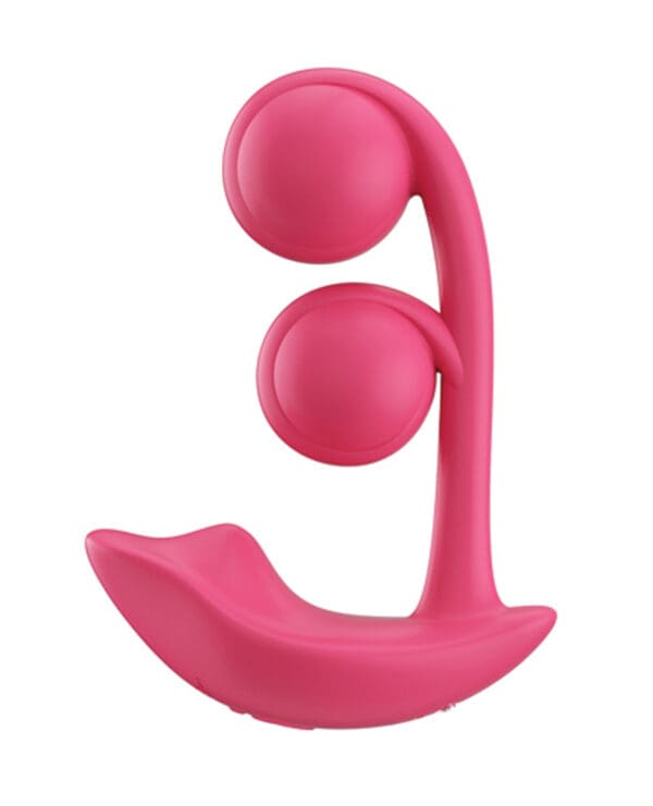 Melody Twin Balls Clit & G-Spot Vibrator - Pink - Image 2