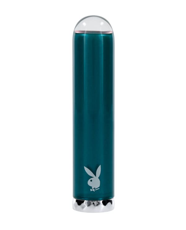 Playboy Pleasure Emerald Bullet Vibrator - Deep Teal - Image 2